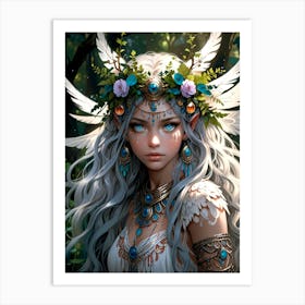 Elven Beauty Art Print