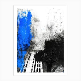 'Blue Piano' Art Print