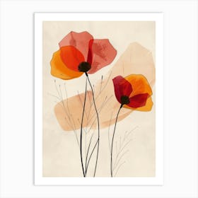 Poppies 29 Art Print