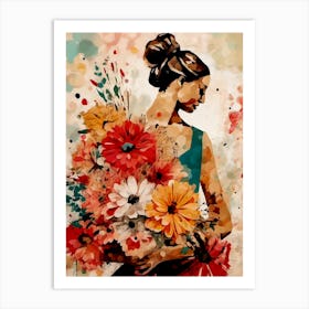 Ballerina taking a Bow Art Print