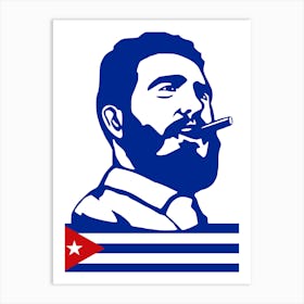 Fidel Castro, Presidente, Cuba, Havana Art Print