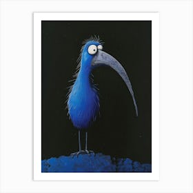 Blue Bird 3 Art Print