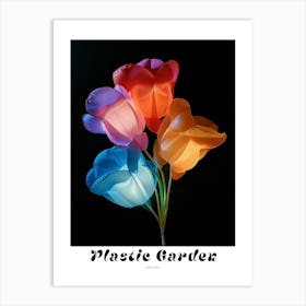 Bright Inflatable Flowers Poster Sweet Pea 1 Art Print