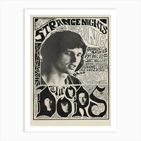 Rare Doors La Shrine 1967 Art Print