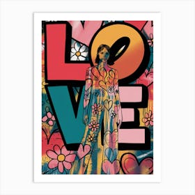 Love colors Art Print