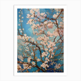 Cute Almond Blossom Cool Art Print