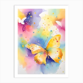 Watercolor Butterfly Art Print