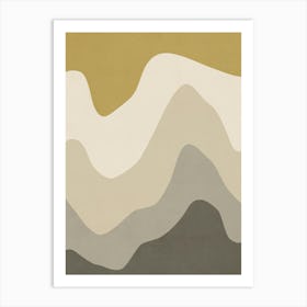 Abstract Waves 04 13 Art Print