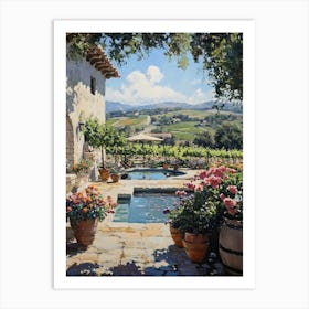 Winery 5 Art Print