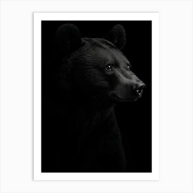 Bear Portrait Art Print