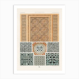 Byzantine Pattern, Albert Racine (2) 1 Art Print