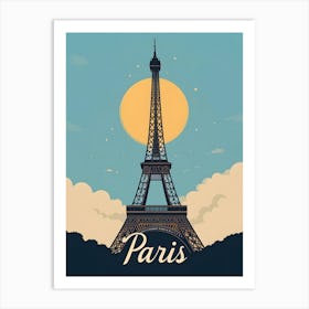 Paris Eiffel Tower Art Print