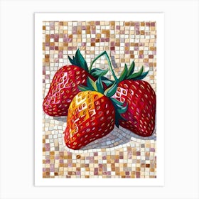 Strawberries Art Print