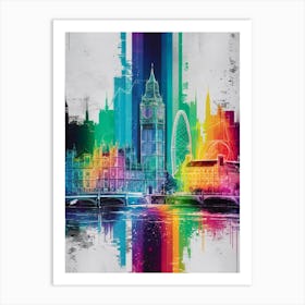 London Skyline Art Print