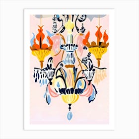 The Chandelier Art Print