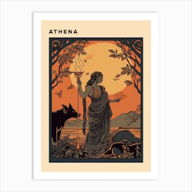 Athena Poster Art Print