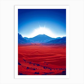 Red Desert Art Print