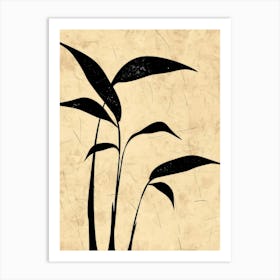 Asian Bamboo Art Print