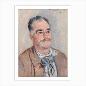 Portrait Of Monsieur Coquette, Father (1880), Claude Monet Art Print