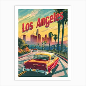 Los Angeles 1 Art Print