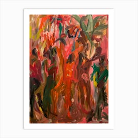 Dancers 19 Art Print