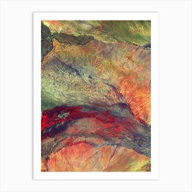 Earth From Space 3 Art Print