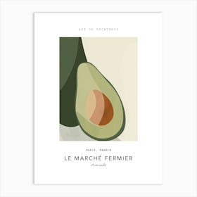 Avocado Le Marche Fermier Poster 7 Art Print