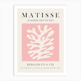 Matisse organic floral 6 Art Print