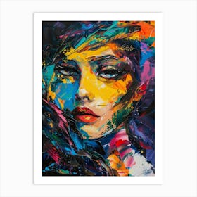 Portrait Of A Woman 529 Art Print