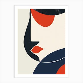 Face Of A Woman 88 Art Print