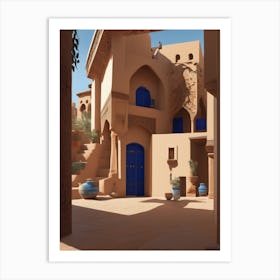 Peaceful Morocco Art Print