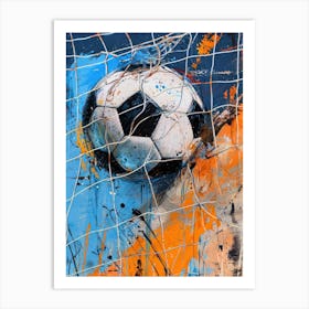Soccer Ball football  sport Art Print