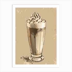 Coffee In A Cup Art Print