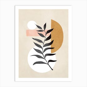 Minimal Abstract Shapes 17 Art Print