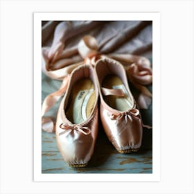 Ballet Shoes 1 Art Print