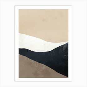 Soothing Hues Minimalist Style Art Print