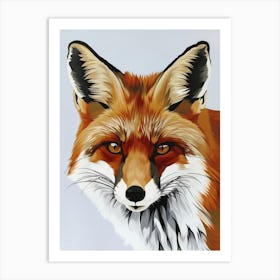 Fox Canvas Print 3 Art Print