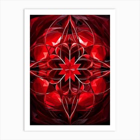 Kinetic Abstract Geometric 8 Art Print