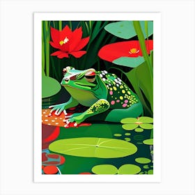 Froggie2 Art Print