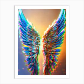 Angel Wings 3 Art Print