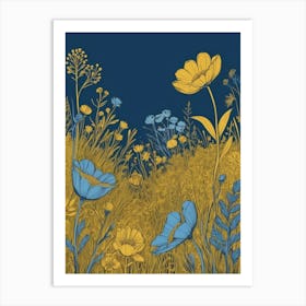 Wildflowers 7 Art Print