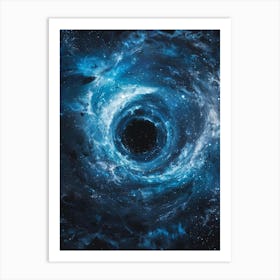 Black Hole In Space 6 Art Print