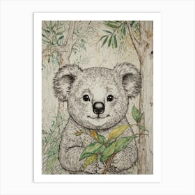 Koala 6 Art Print