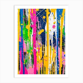 Splatter Painting 17 Art Print