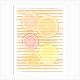 Lemons and Oranges Art Print