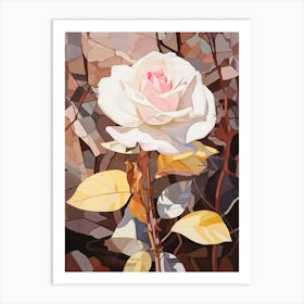 Rose 5 Flower Painting Art Print