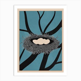 Birds Nest 2 Art Print