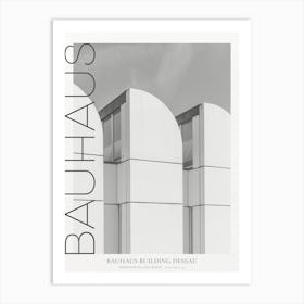 Bauhaus Black And White Dessau Photograph Poster Art Print