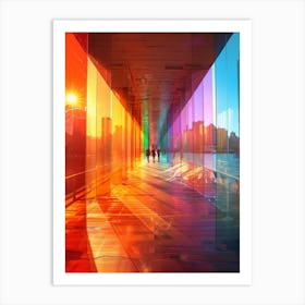 Rainbow Bridge Art Print