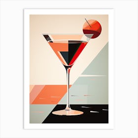 Cosmopolitan, Mid century Art Print